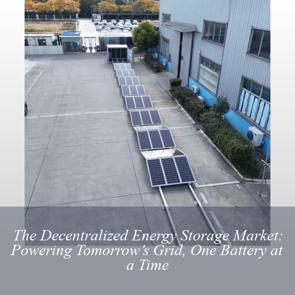 The Decentralized Energy Storage Market: Powering Tomorrow’s Grid, One Battery at a Time